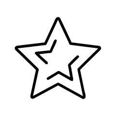 Poster - Star outline vector icon download for graphic design projects and creative design resources for web design