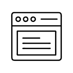 Poster - Website page layout design template vector illustration for web development and user interface design