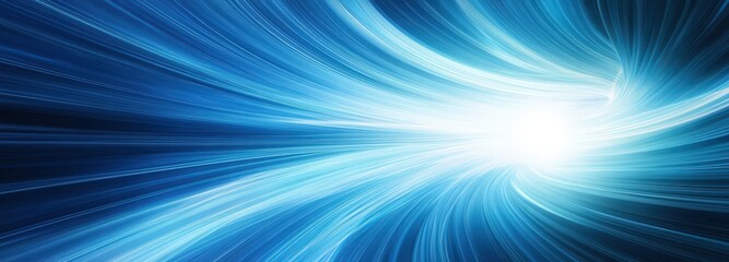 blue abstract light effect