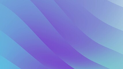 Wall Mural - Abstract Blue and Purple Gradient Waves Background