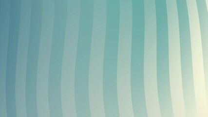 Wall Mural - Abstract Teal and Beige Curving Stripes Background