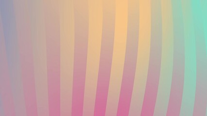 Wall Mural - Pastel Rainbow Stripes Abstract Background Design