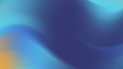 Wall Mural - Abstract Blue and Orange Swirl Background: A Serene Digital Art