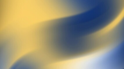 Wall Mural - Abstract Swirls of Blue and Gold: A Serene Digital Art Piece