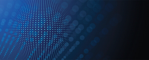 Fototapete - High technology and science background. Abstract  internet communications