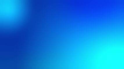 Poster - Colorful cool tone liquid gradient vibrant blue abstract color mixing smooth soft blurry background animation concept