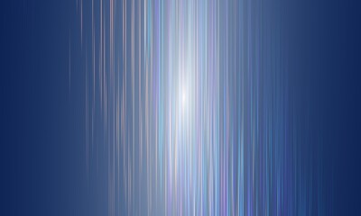 Fototapete - blue geometric shape abstract technology lines on black background