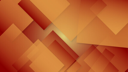 Poster - Abstract modern elegant design, trendy colorful vector background. Modern abstract cover design. Orange abstract background layers papercut design vector.