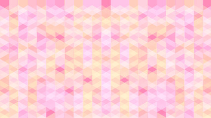 Poster - Abstract colorful seamless geometric pattern polygon mosaic vector background illustration. Modern geometric abstract seamless pattern vector background. Colorful trendy low poly background design.