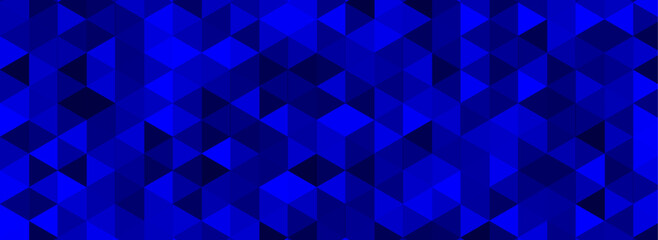 Poster - Abstract colorful seamless geometric pattern polygon mosaic vector background illustration. Modern geometric abstract seamless pattern vector background. Colorful trendy low poly background design.