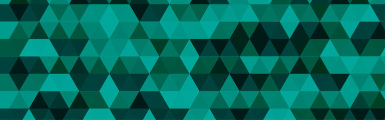 Poster - Abstract colorful seamless geometric pattern polygon mosaic vector background illustration. Modern geometric abstract seamless pattern vector background. Colorful trendy low poly background design.