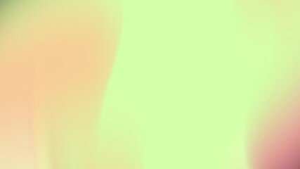 Wall Mural - Abstract Pastel Green and Peach Gradient Background