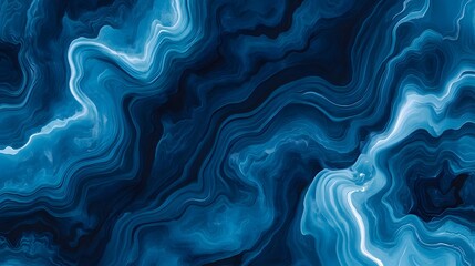 Leinwandbilder - Abstract Blue Marble Texture Background