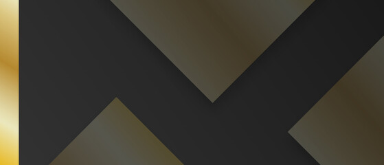 Luxury creative line pattern black and gold