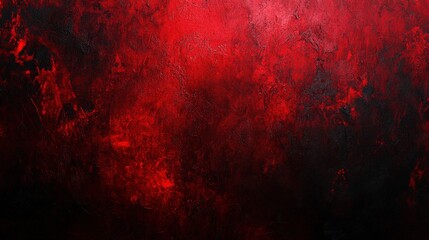 Poster - A textured abstract background featuring dynamic shades of red and black, evoking emotion and depth.