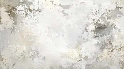 Poster - A textured abstract surface featuring soft gray and beige tones, evoking a sense of aged elegance and subtle complexity.