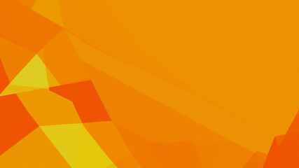 Poster - Vibrant Abstract Geometric Background in Orange and Yellow Tones