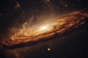 Wall Mural - cosmic nebula space universe stars.