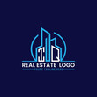 © Abdullah - IQ Real Estate and Construction Logo Design
