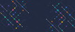 © natrot - Circuit connect lines and dots. Network technology and Connection concept. Decentralized network nodes connections