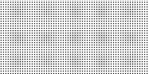 Wall Mural - seamless large texture of polka black dot pattern on white abstract background with circles. suitabl