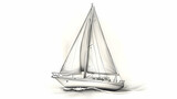 drawing of sailboat illustration