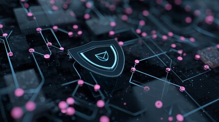 Poster - Securing user private data through encryption, along with cyber security and data protection, is vital for protecting business and financial transaction data from cyber attacks and maintaining