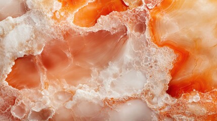 Fototapete - Molten Marble Neurofluidity Texture Design - Organic Abstract Geology Visualization for Digital Innovation, AI Generative Art and Creative Marketing Narratives