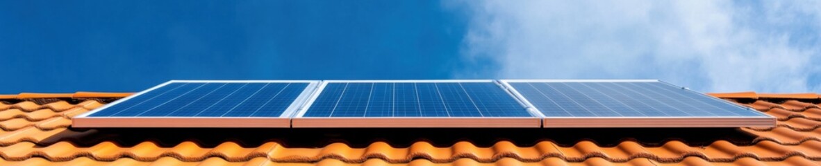 Aufkleber - Eco-Innovative Solar Solutions Modern Residential Rooftop Energy Transformation with High-Efficiency Photovoltaic Technology for Sustainable Living