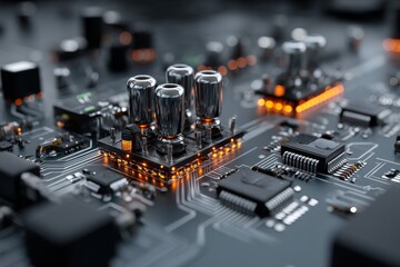 Poster - Services include repairs of computers, laptops, and servers, plus technical support
