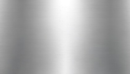Poster - Brushed silver metal texture background. Aluminum metallic surface for design. Polished steel plate with reflections, chrome, grey, shiny, gloss. Modern style for background, wallpaper.