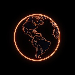 Wall Mural - Planet earth. Earth Day theme background wallpaper.