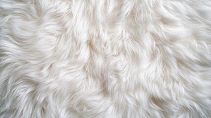 Poster - Rabbit Fur Production Concept, High Contrast Shot of Soft White Rabbit Fur with Dramatic Texture and Pattern for Stunning Visuals
