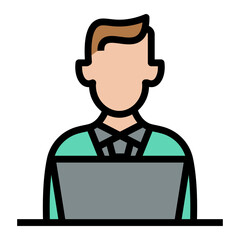 Poster - employee icon