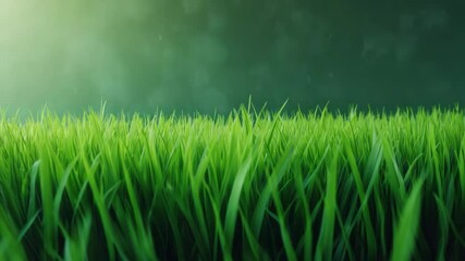 Poster - Background texture of green grass. Design feature.