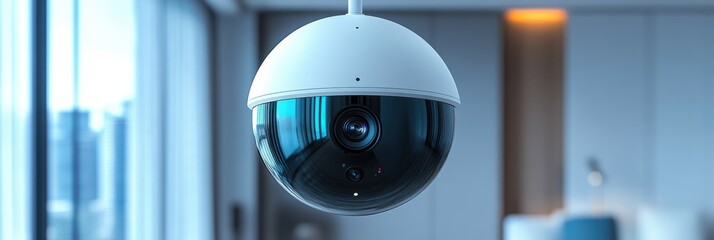 Poster - Motion detection video camera captures clear resolution for enhanced security monitoring