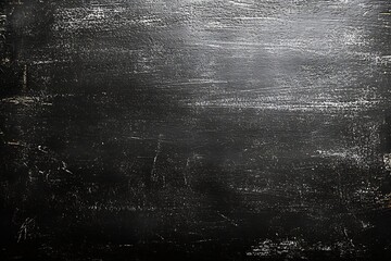 Poster - Distressed Black Texture Background with White Brushstrokes Ideal for Grunge Overlays and Dark Themed Artistic Creations and Designs : Generative AI