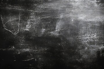 Aufkleber - Blackboard Texture Dark Chalkboard Surface Abstract Background for Creative Projects Vintage Style : Generative AI