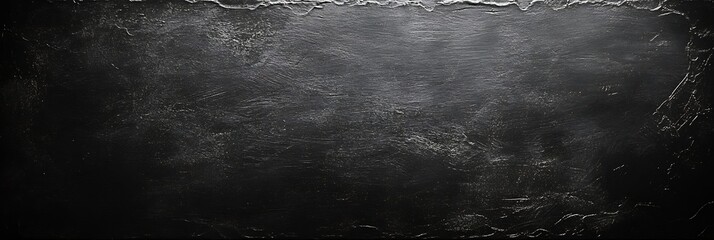 Poster - Dark Black Stone Texture Background with Grainy Surface for Wallpapers Mockups and Graphic Design : Generative AI