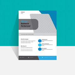 : business flyer design modern corporate creative flyer template layout design