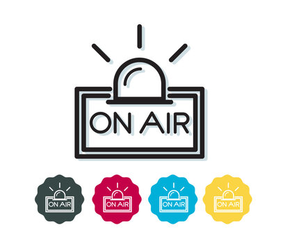 On Air - Sign - Icon