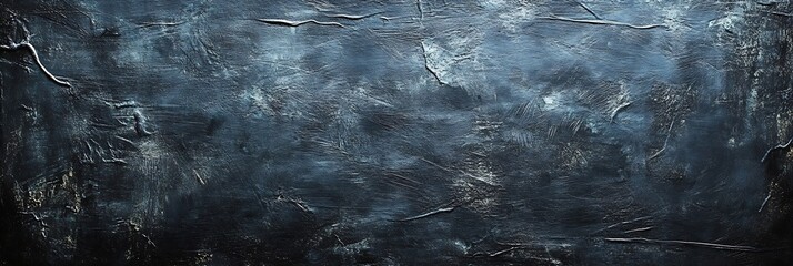 Poster - Dark Textured Abstract Background with Subtle Scratches moody and abstract design backdrop for overlays and texture  : Generative AI