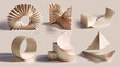 © Oleksandr - A display of a material that can change shape, reverting to a previously set form.