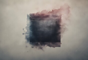 Wall Mural - distressed ink texture gradient transparent background colours old worn press craft retro mood lette