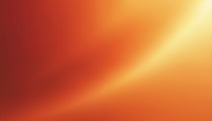 Poster - Orange red gradient background. Smooth blurred abstract design. Modern creative wallpaper. Ideal for web, art, business, presentation. Bright color background.