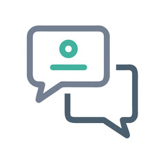 Poster - Chat Icon Vector Design