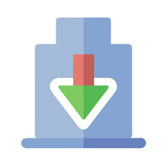 Poster - Download Icon Vector Design