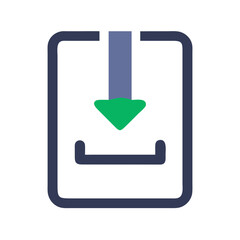 Poster - Download Icon Vector Design