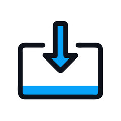 Poster - Download Icon Vector Design