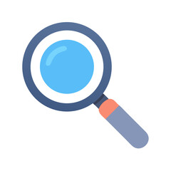 Poster - Magnifying Glass Vector Icon Design

